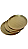 PRATO LAMINADO OURO  Nº 07  C/10 UNID.  PCT - Imagem 5