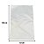 SACO PLASTICO  VIRGEM PP 10X30   0,6     (1 kg) - Imagem 1