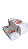 SACO DE PAPEL KRAFT BCO  01  KG  C/500 UNID.  (PAES E DOCES)  PCT - Imagem 1