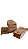 SACO PAPEL KRAFT NATURAL  1/5  KG  C/500 UNID.  (PAES E DOCES)  PCT - Imagem 1