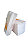 SACO  PARA PASTEL KRAFT BRANCO   01 KG  C/500 UNID.  PCT   / Gr. 35 - Imagem 3