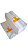 SACO  PARA PASTEL KRAFT BRANCO   01 KG  C/500 UNID.  PCT   / Gr. 35 - Imagem 5