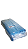 SACOLA AZUL   25X34  C/1000  UNID. (MILHEIRO) - Imagem 6