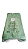 Sacola  Plastica verde  modelo   38X48  C/ 2 KG       PCT - Imagem 2