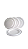 ULTRA TAMPA P/POTE ISOPOR 500  ML  C/50 UNID.   PCT - Imagem 1