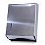 TOALHEIRO AMERICANO GRANDE P/ INTERFOLHA 3 DOBRAS EM AÇO INOX  UNID.  (6711) - Imagem 1