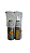 TRIK COPO 400 ML BIODEGRADAVEL PRATA C/25 UNID.  PCT - Imagem 1