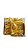 TRIK PRATO  PR21  QUADRADO DOURADO   C/10 UNID.  PCT - Imagem 1