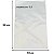 SACO PLASTICO VIRGEM P.E  10x30   ESP. 0,6    C/ 01 KG   PCT - Imagem 1