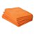 FLANELA   LARANJA  38 X 58   -    UNIDADE - Imagem 1