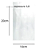 SACO PLASTICO VIRGEM P.E  10X20   ESP. 0,8    C/ 01 KG   PCT - Imagem 1