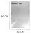 SACO PLASTICO VIRGEM P.E  40x60   ESP. 0,20    C/ 01 KG   PCT - Imagem 1