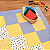 Tapete Patchwork Pedaços de Encanto - Cinza - Imagem 3