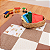 Tapete Patchwork Pedaços de Encanto - Amêndoa - Imagem 3