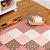 Tapete Patchwork Pedaços de Encanto - Rose Gold - Imagem 2