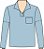 Ref. 376 - Molde de Camisa Profissional Masculina Gola Italiana - Imagem 1