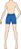 Ref. 311 - Molde de Bermuda Feminina DIGITAL - Imagem 1