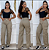 Calça cargo Caqui - Imagem 1