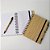 Bloco de Anotações em Bambu com Caneta - 14cm x 18cm - Imagem 1