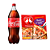 Combo Pizza Perdigão Calabresa Moida 460g e Coca Cola 1,5L - Imagem 1