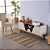 Tapete Passadeira Sisal Lancer 1 Peça 1,00m x 66cm 87% Polipropileno / 13% Poli - Imagem 3