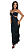 Vestido Longo com Decote - Imagem 2