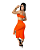 Vestido Canelado com Bojo - Imagem 2