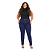 Calça Jeans Plus Size Com Elastano - Imagem 1