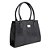 Bolsa Feminina Preta Croco Preto - Imagem 1