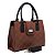 Bolsa Marrom Elegante com Alça Transversal - Imagem 1