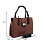 Bolsa Marrom Elegante com Alça Transversal - Imagem 3