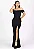 Vestido Longo Tubinho Ombro a Ombro com Fenda Original - Imagem 2