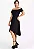 Vestido Feminino Midi Ombro a Ombro Godê Preto - Imagem 3