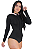 Body Feminino Com Capuz Manga Longa - Imagem 1