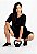 Conjunto Fitness Bermuda com Bolso e Cropped Manga de Tela - Imagem 2