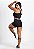 Conjunto Fitness Short + Cropped Elástico Preto - Imagem 3