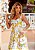 VESTIDO MIDI DE CREPE FLORAL AMARELO FLORADA - Imagem 2