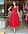 VESTIDO MIDI DE RENDA VERMELHO LOVE L. AMOUR - Imagem 2