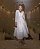 VESTIDO MIDI EM RENDA OFF WHITE MILLA - Imagem 1