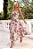 VESTIDO MIDI DE CREPE ESTAMPADO FLORAL LA DOLCE VITAL FLORAL - Imagem 1