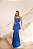 CONJUNTO MIDI DE CREPE AZUL COBALTO AZZURRO CIELO AZUL - Imagem 4