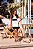 VESTIDO CURTO PRETO E BRANCO P&B PRETO E BRANCO  LIMONADA PINK - Imagem 1