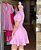 VESTIDO LILÁS COM BROCHE DE BORBOLETA LOVE STORY - Imagem 2