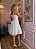 VESTIDO CURTO EM LAISE OFF WHITE COM PEROLAS - Imagem 6