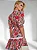 VESTIDO CURTO FLORAL VERMELHO LOVE L AMOUR - Imagem 3