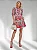 VESTIDO CURTO FLORAL VERMELHO LOVE L AMOUR - Imagem 5