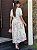 CONJUNTO FLORAL T -SHIRT E SAIA MIDI CONTRA FIO - Imagem 4