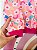 Combinadinho Moletom Flores Coral Punho Rosa Escuro - Imagem 9