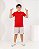 T-Shirt linha boys vermelho - Imagem 2