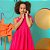 Vestido Rosa Neon - Imagem 1